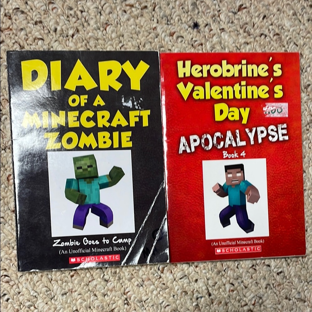 Minecraft Adventure Book Set - Picture 5 of 6